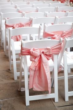 Chair bows