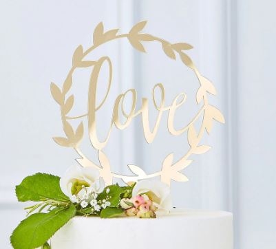 Love Cake Topper