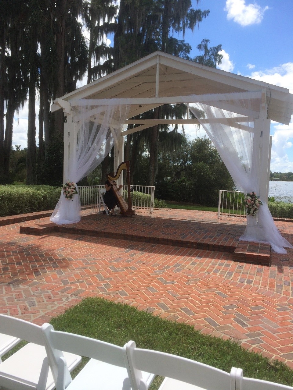 Gazebo decoration at Cypress Grove (B)