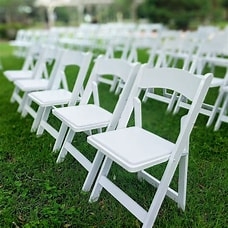 White Ceremony Chair ( 20 incl)